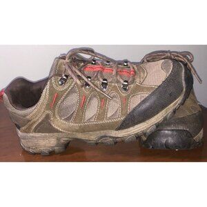 EVEREST Mens Leather Brown Hiking Boots Size 12 Ankle Utility‎ Outdoors